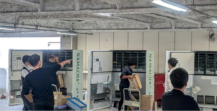 自販機早詰めコンテスト